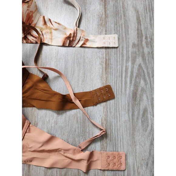 Danskin Pushup Lightweight Bras Underwire Pink Brown Marble 34B Lot of 3 - Picture 3 of 6
